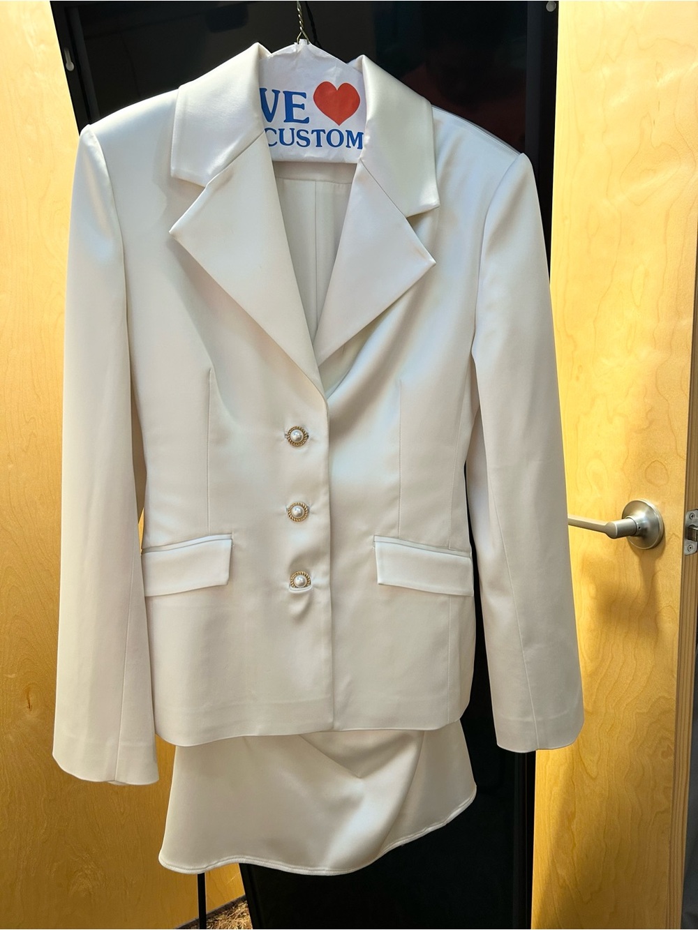 REVOLVE Pearl Bridal-Inspired Tailored Blazer